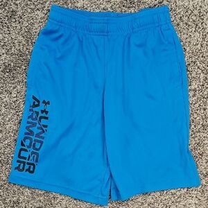 Under Armour Kids Blue Athletic Shorts